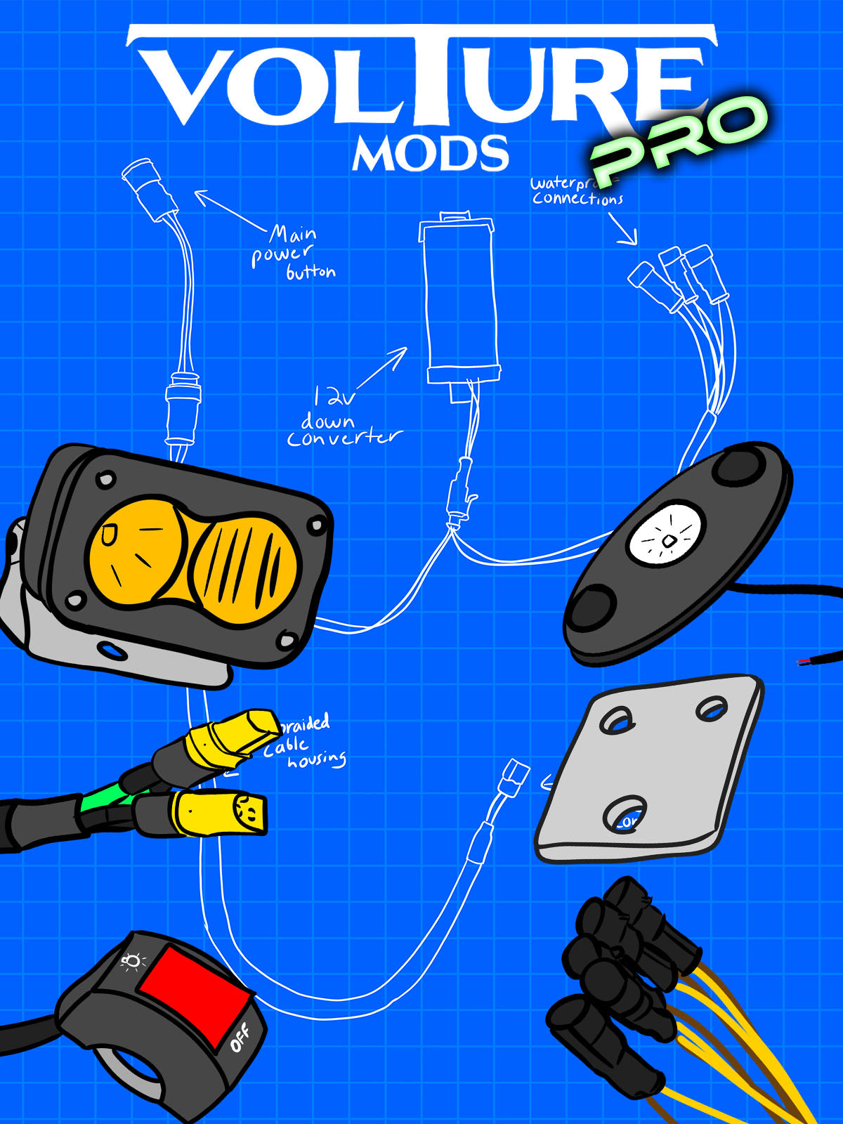 Volture Mods Pro Plug & Play Light Kit