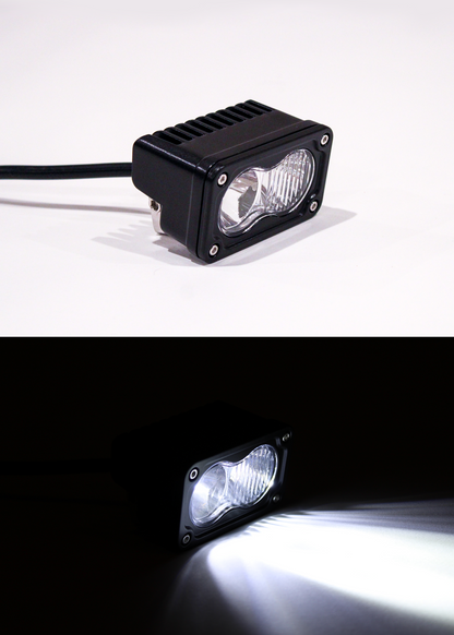 "Baja" 2 pod Headlight (requires 12v kit)