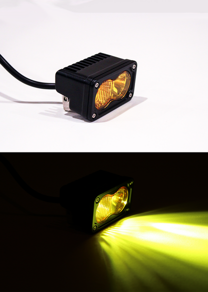 "Baja" 2 pod Headlight (requires 12v kit)